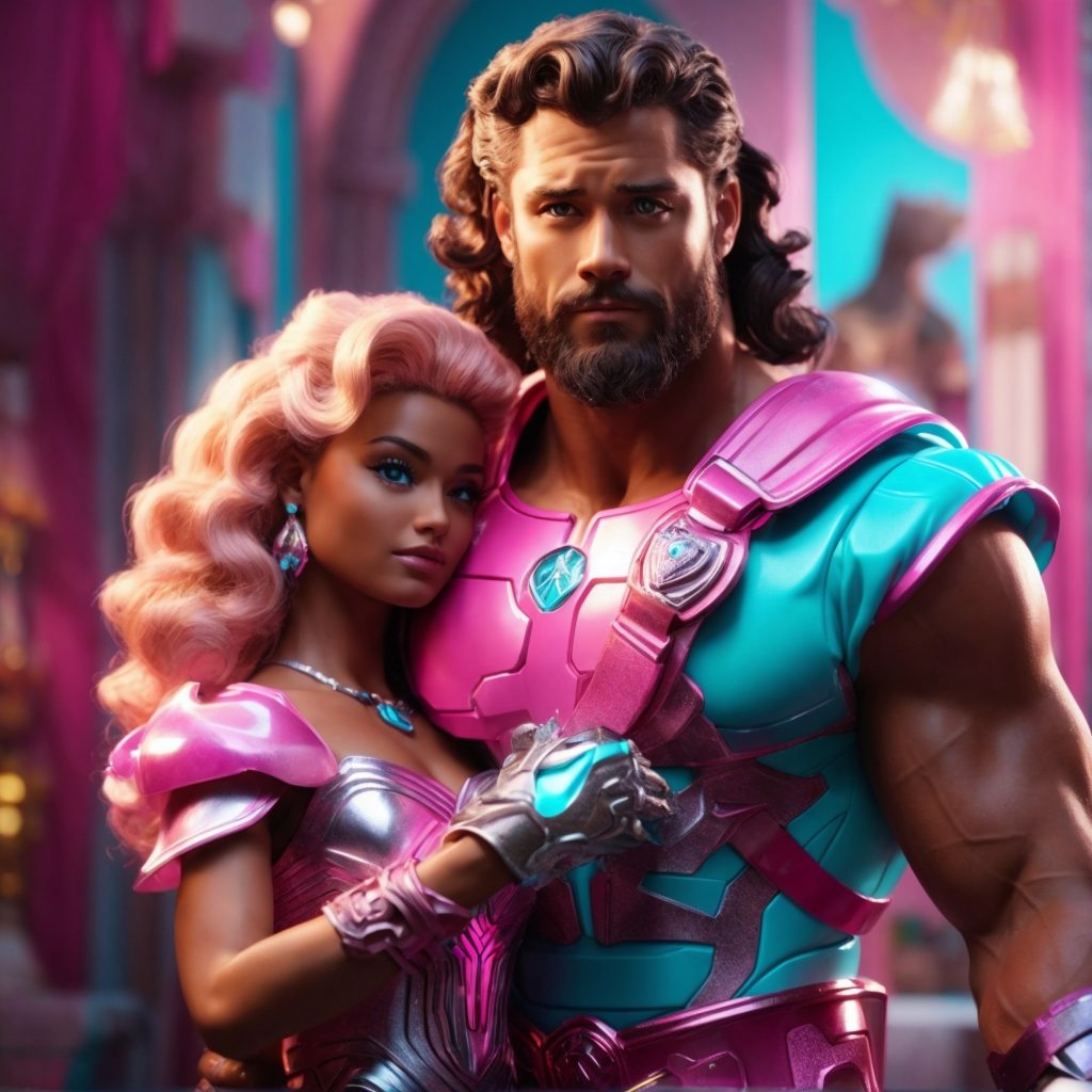 Default_hercules_wearing_pink_armour_holding_Barbie_in_his_han_0_c72caab6-c81c-4747-b507-31fd6afce1eb_1